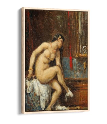 Cadre At her Toilette Chasseriau 50,8x76,2 cm pour habiller un mur vide facilement