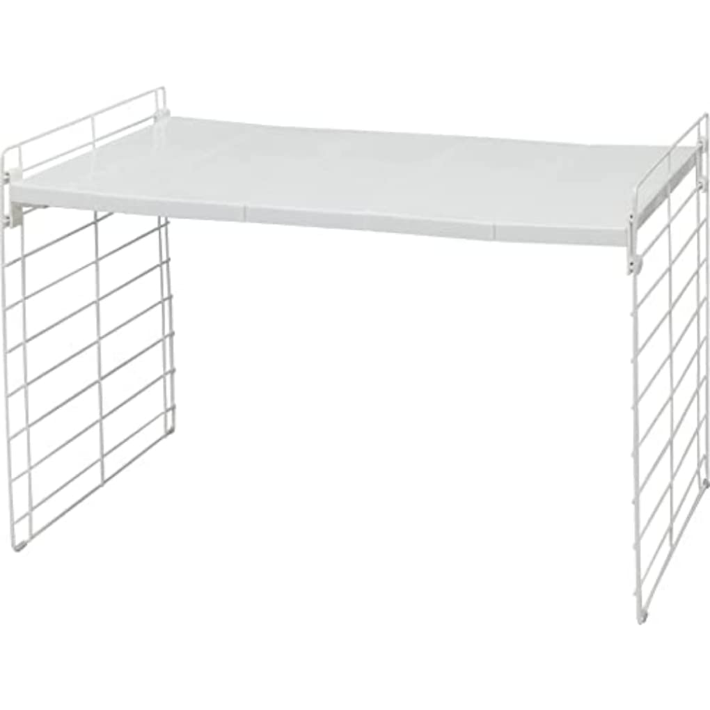 Étagère Extensible Iris Ohyama UST-2V – Pour Placard Et Sous-évier – Blanc – 22,5 X 39,5 X 39,5 Cm – Avec Tiroirs Coulissants