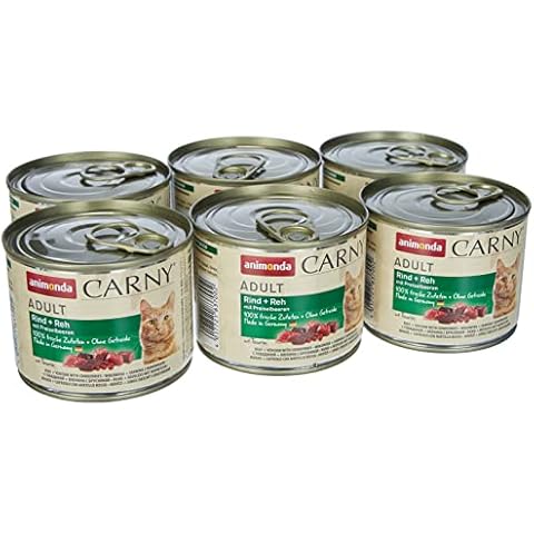 animonda Carny Adult Beef and Venison Cat Food Cover