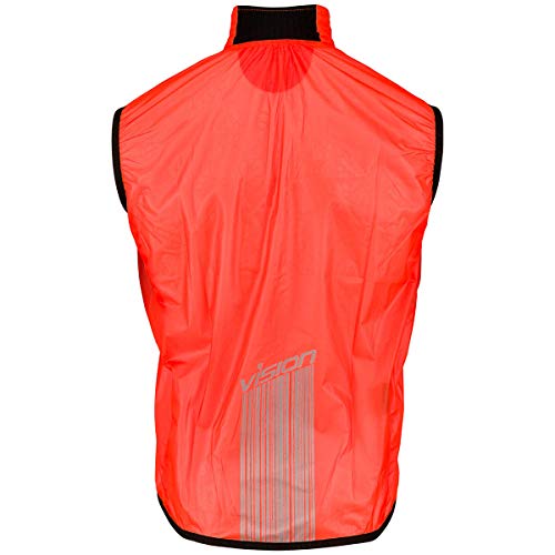 Pissei Vision Gilet Antivento Red Taglia M