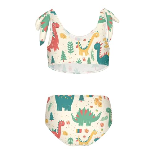 KLL Plaid Buffalo Vintage Girls Two Piece Bikini Sets Scoop Neck Swimming Swimsuit Swimsuit2