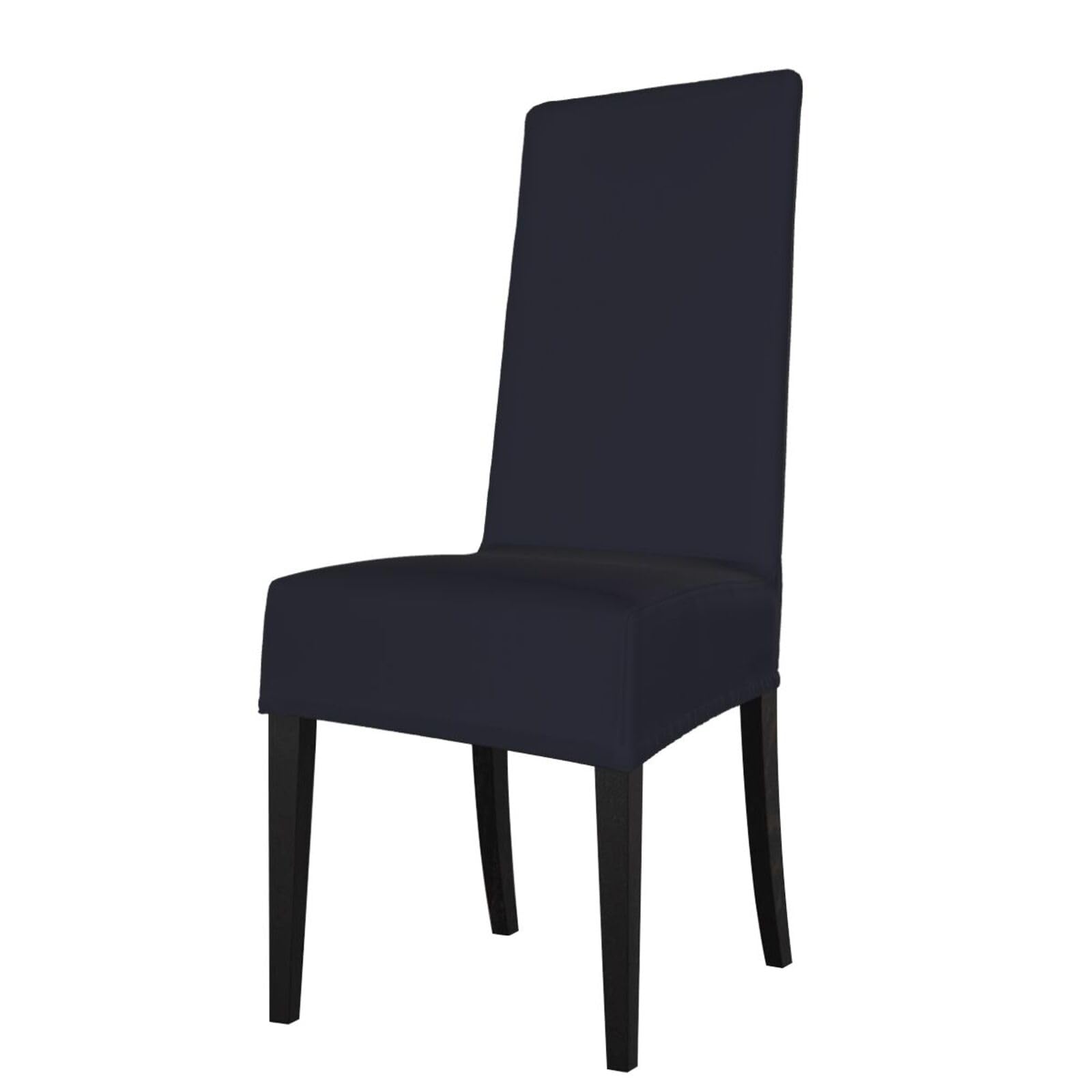Housse de chaise de salle à manger noire pour sublimer votre cuisine