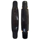 Tamaño-largo 116 cm x ancho 24 cm (45,6 x 9,5 pulgadas), una patineta totalmente profesional, el peso máximo puede alcanzar unos 150 kg (300 libras). Apto para principiantes y profesionales.