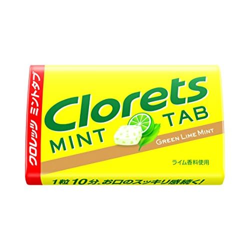 モンデリーズ クロレッツ ミントタブ グリーンライムミント