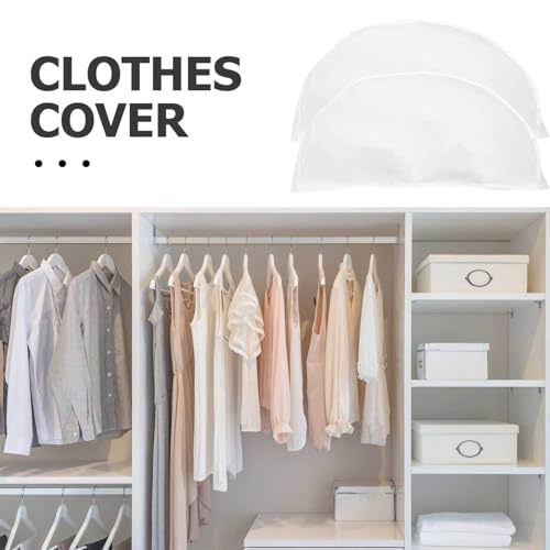 10pcs Clothes for Jackets and Coats Heavy Duty Garment Storage Bags Suit Protectors for Travel and Closet Organization for Dust Wardrobe4