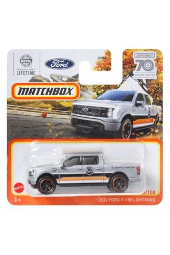 Matchbox 2022 Ford F-150 Lightning 20/100 Serie 2023 Silver Silber