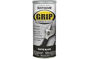 RUST-OLEUM Black Matte Rubberized Dip Coating