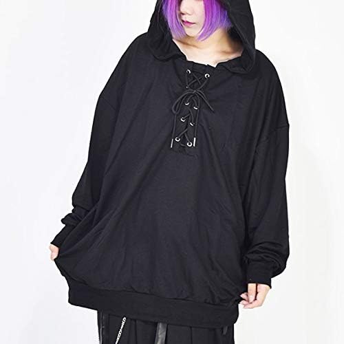 [エーシーディーシーラグ] チェストSパーカー パーカー レース 原宿系 パンク V系 レディース ブラック