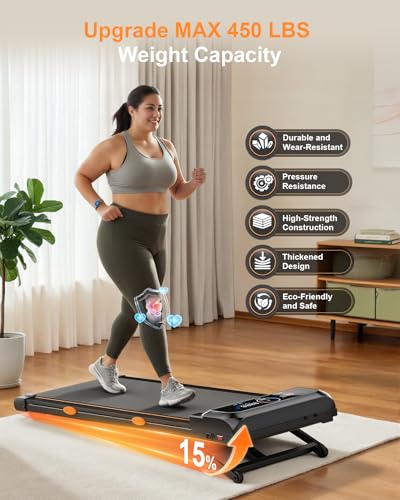 Motorized Folding Treadmill with Incline