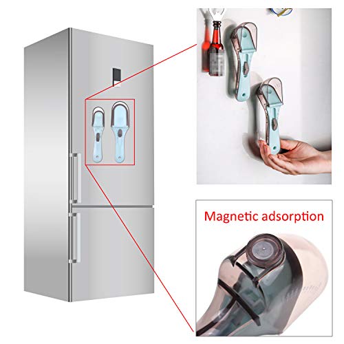 Kare & Kind 2X Adjustable Measuring Cups/Spoons - Large And Small - Imperial And Metric - Oz, Ml, Cups, Tbsp, Tsp - Adjustable Space Saving Kitchen Tool For Cooking And Baking - Wet And Dry #TOP4