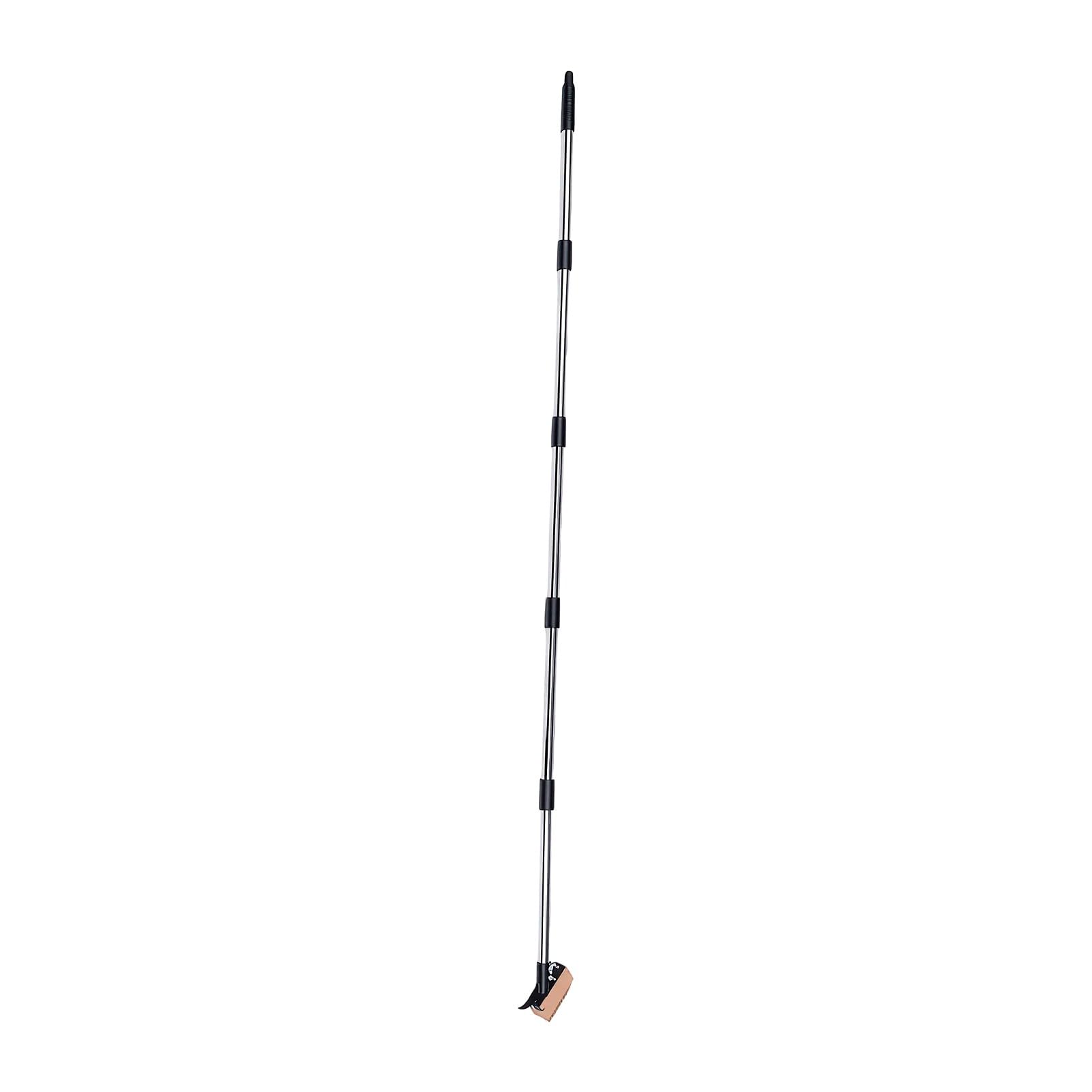 ZJchao Brosse de Désherbage à Long Manche, Brosse de Jardin Réglable