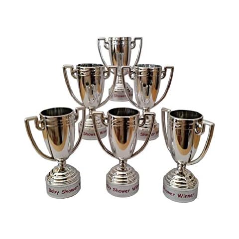 Baby Shower Party Games - 6 Baby Shower PRIZES/Favors - Trophies #PZ Cover
