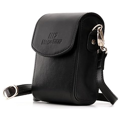 MegaGear MG1504 Leather Case for Canon PowerShot Cover