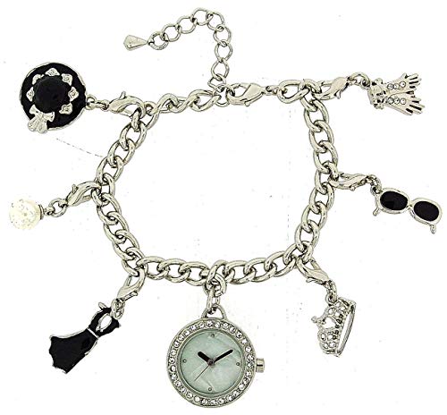 Preisvergleich Produktbild Hollywood Legends Audrey Hepburn silberf. Modearmbanduhr W27 / 29M