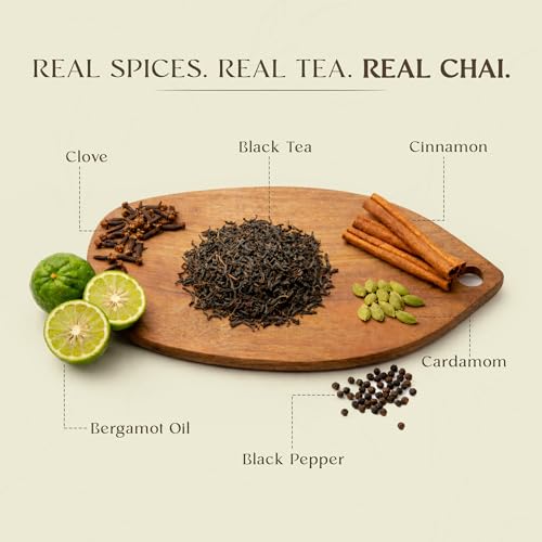Image of Earl Grey Masala Chai Loose Leaf Tea (100gm), Makes Upto 50 Servings