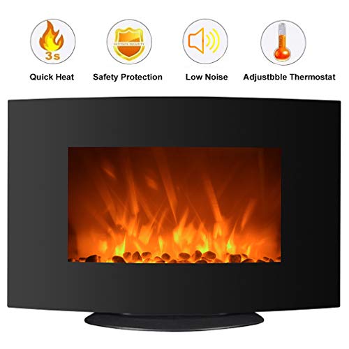 BestMassage Electric Fireplace Heater,35