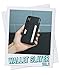 Smartish® iPhone X/XS Wallet Case - Wallet Slayer Vol. 2 [Slim Protective Kickstand] Credit Card Holder for Apple iPhone 10s/10 (Silk) - Black Tie Affair