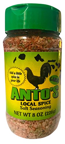 Anto's Hawaiian Local Spice Salt Seasoning (Garlic, 8 Ounce) image 3