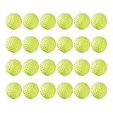 Jugs Sting-Free Dimpled Game-Ball Yellow Softballs – 2 Dozen (11-Inch)