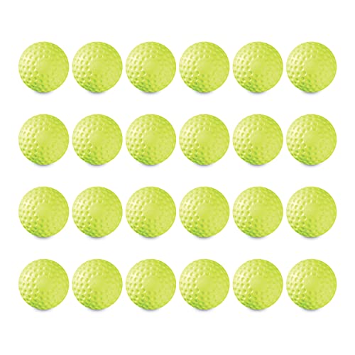 Jugs Sting-Free Dimpled Game-Ball Yellow Softballs 2 Dozen (11-Inch)