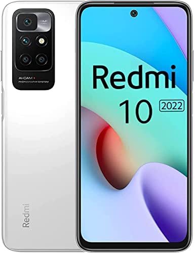 Xiaomi Redmi 10 (2022) - Smartphone 128GB, 4GB RAM, Dual Sim, Sea Blue