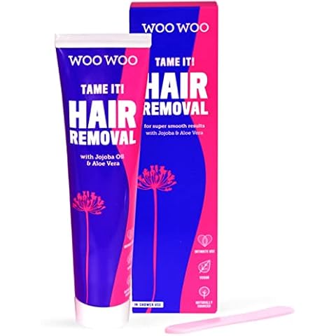 WooWoo Tame it! Vegan Womens Hair Removal Cream Intimate Depilatory Without Pain - 100ml Cover