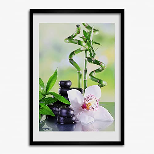 Cadre photo 40x60 cm en bois avec moulure MDF robuste protégeant vos affiches