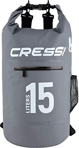 Cressi Dry Bag Mochila Impermeable para Actividades Deportivas  Unisex Adulto  Gris