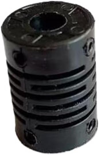 Encoder Coupling Micro Elastic bore 4mm 6mm 8mm 10mm Small Motor Flexible Coupler Nylon Small Plastic Coupling(D15 L22 6-6mm)