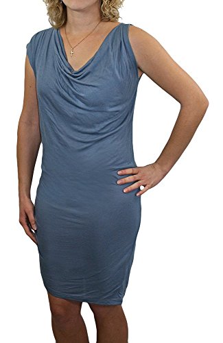 Preisvergleich Produktbild Pieces Damen Kleid Nicoline Dress stone blue, Größe:M