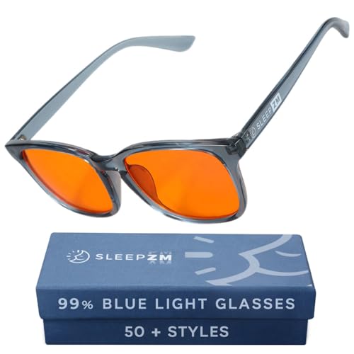 Image of Sleep ZM Blue Light Blocking & Light Sensitivity Glasses - 14 Lens Types for Comfort, Relaxation, Sleep & Relief