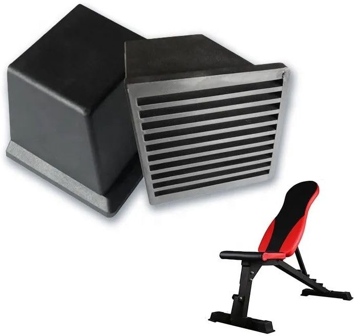 50 * 50 mm PVC Inclined Foot Cover/Square Plastic Anti-Slip Protector End Cap Multi-Training Bar ()-image-10