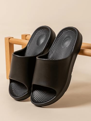 Pillow Slippers for Women and Men Quick Drying Non Slip Shower Sandals Thick Sole