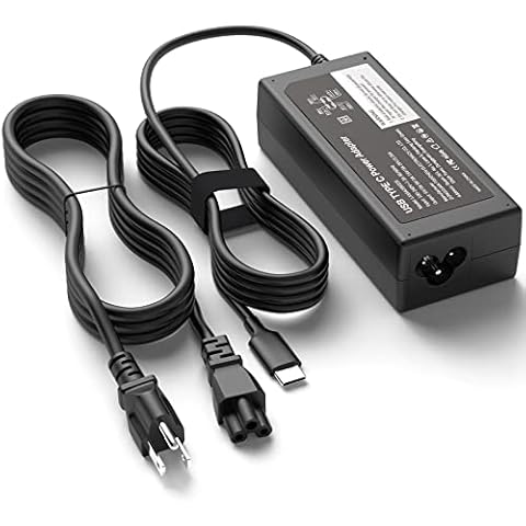 Replacement for Dell Laptop Charger; 65W USB C Fast Power Adapter for Dell Chromebook 3100/ Latitude 7420 5420/ XPS Cover