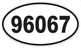 US Decal, Inc. Number 96067 Oval Sticker
