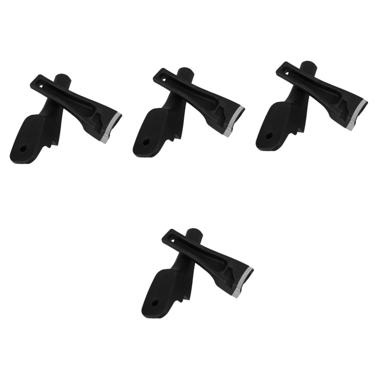 IMIKEYA 4 Paare Schnellkochtopf Griff Verbrühungshemmend Schnellkochtöpfe Luft Druckkocher Griff Ersatz Kochtopf Griff Zubehör Griff für Schnellkochtopf Schnellkochtopfgriffe Bakelit Black
