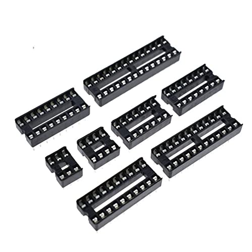 Kit Sockets DIP IC broches dorées pour connecteur de précision circuit imprimé - 6