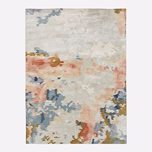 PB Rugs Flame Rug 55% Viscose, 45% Wool in Multi. (Multi, 10x8)