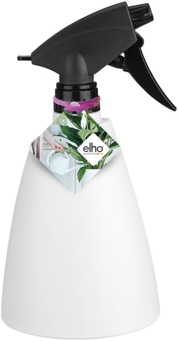 Elho 4230070015000 Brussels Sprayer Flower Pot, 0.7 litres, White