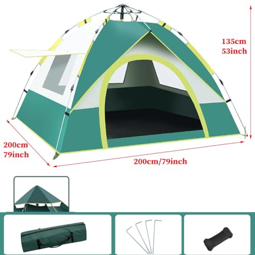 Carpa Domo para 2/3 Personas con Lluvia Extraíble y Ligera miniatura 6