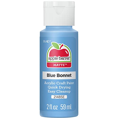 Image of Apple Barrel Acrylic Paint in Assorted Colors (2 oz), 21485, Blue Bonnet- Pack of 1
