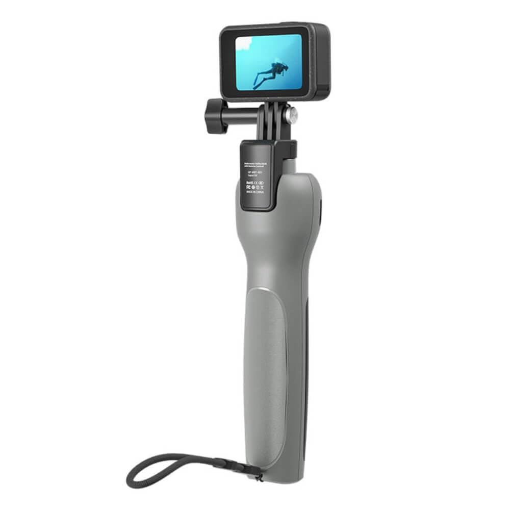 Telesin Perche à Selfie Sous-Marin avec Télécommande Bluetooth Intégrée Etanche & Extensible, 1 Heure de Charge, 21 Heures de Temps de Tir pour GoPro Hero 13/12/11/10/9