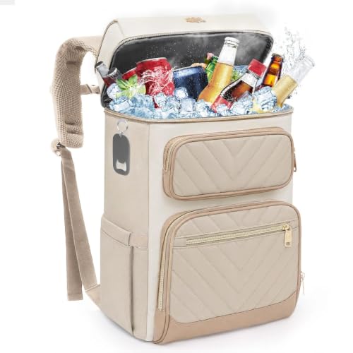 AMNOW 40-Can Backpack Cooler (Khaki)