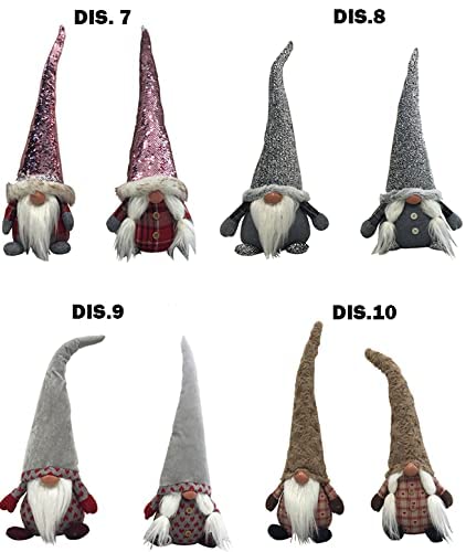 Gnomi Natalizi Coppia Maschio e Femmina Fermaporta...