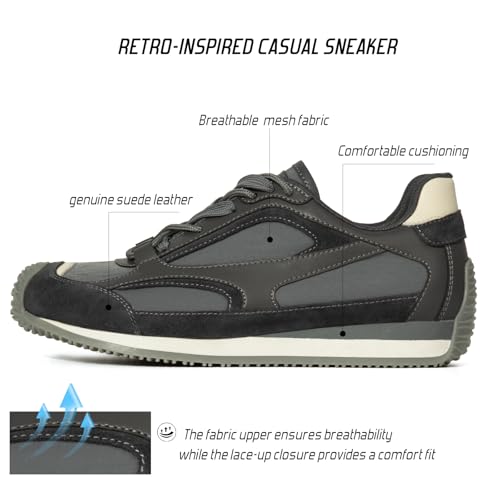 Image of Casual Sneakers for Women Lace Detail Elegant Ribbon Lace-Up Fashion Sneakers with Leather Upper Memory Foam Insole and Trendy Casual Shoes for Women
