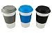 Reduce GoGos Barista Coffee Cups, 16oz, Slate White - 3pk Set