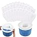 Skimmer Socken，Schwimmbad Skimmer，Pool Skimmer Filter Dauerhafte Elastische Nylon Filter Skimmer Korb，20 Stücke Pool Skimmer Socken Weiß