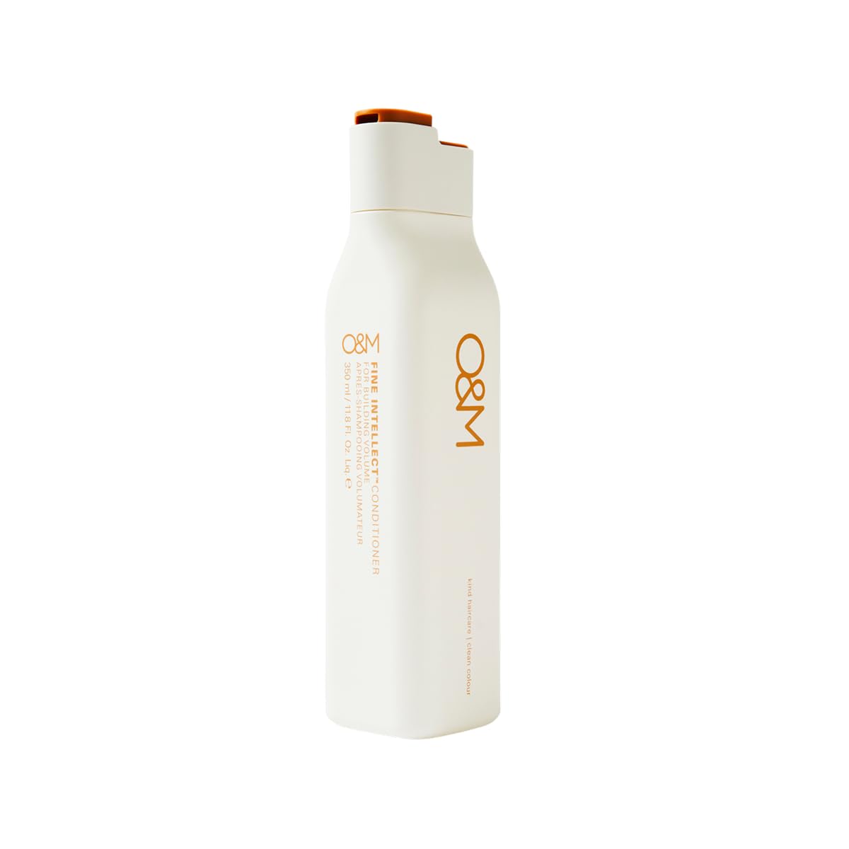 O&M Fine Intellect Hair Conditioner, Light Volume, Nourishment, Fine Hair, Coconut Oil, Australian Extracts, Antioxidants, Color Safe, Sulfate Free, Vegan, Cruelty Free, Made in Australia, 350ml