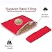 Cornhole Bags Set-Premium All Weather Resistant Duckcloth Corn Hole Bags Set of 8 for Cornhole Bean Bag Toss Games Cornhole Outdoor games -Regulation Size & Weight-Includes Tote Bags