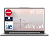 Lenovo IdeaPad 3i 15.6 Inch Touchscreen Laptop | Backlit Keyboard, Fingerprint Reader | Intel Core i5-1235U, 10-Core Processor | 16GB RAM, 512GB SSD | Windows 11 | Arctic Grey | WiFi-6 | AI-Powered